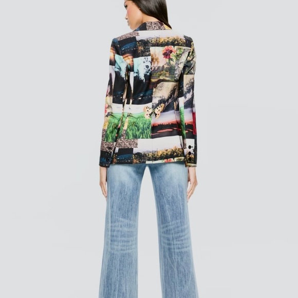 AlICE AND OLIVIA!!! MACEY BLAZER - Picture 6 of 10